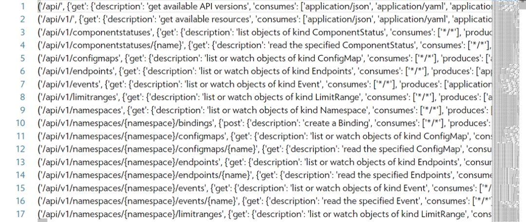 简要分析Kubernetes API的使用