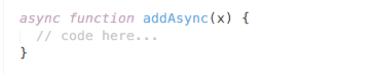 JavaScript：Async/Await