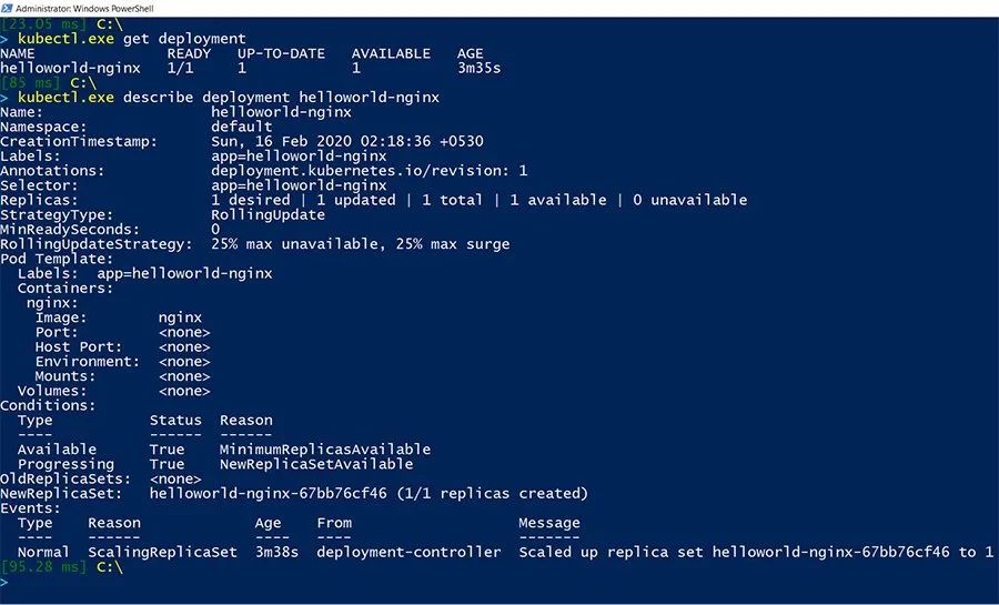 在Windows 10上创建单节点Kubernetes群集分步教程